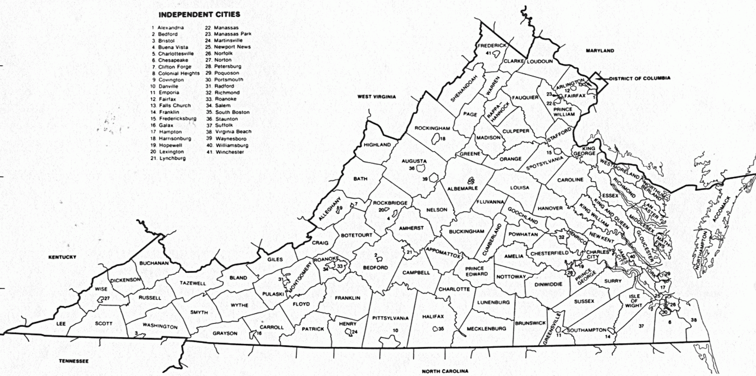 Raymond D Shasteen Genealogy County Line Change Virginia Maps