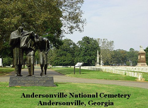 Andersonville Civil War Prison. Civil War in Andersonville