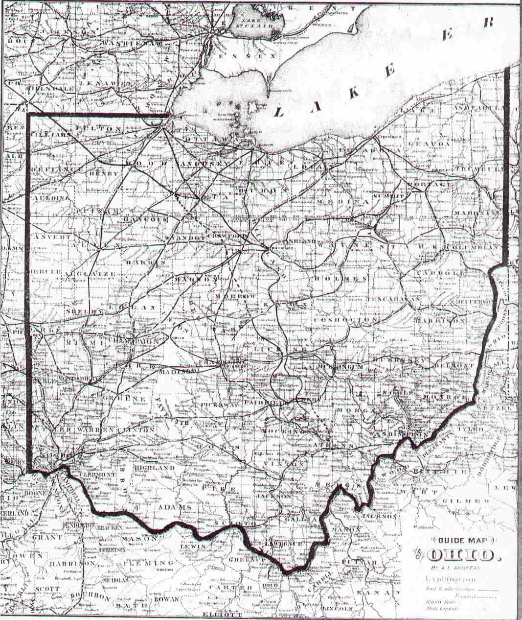 ohio historical maps