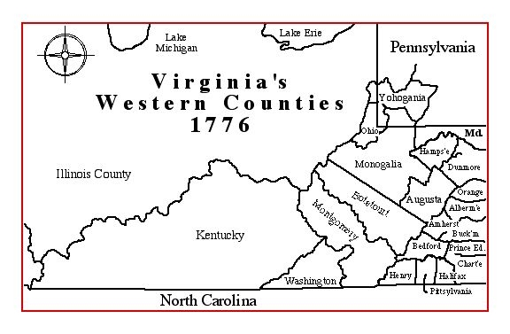 maps of virginia counties. Virginia#39;s Western Counties